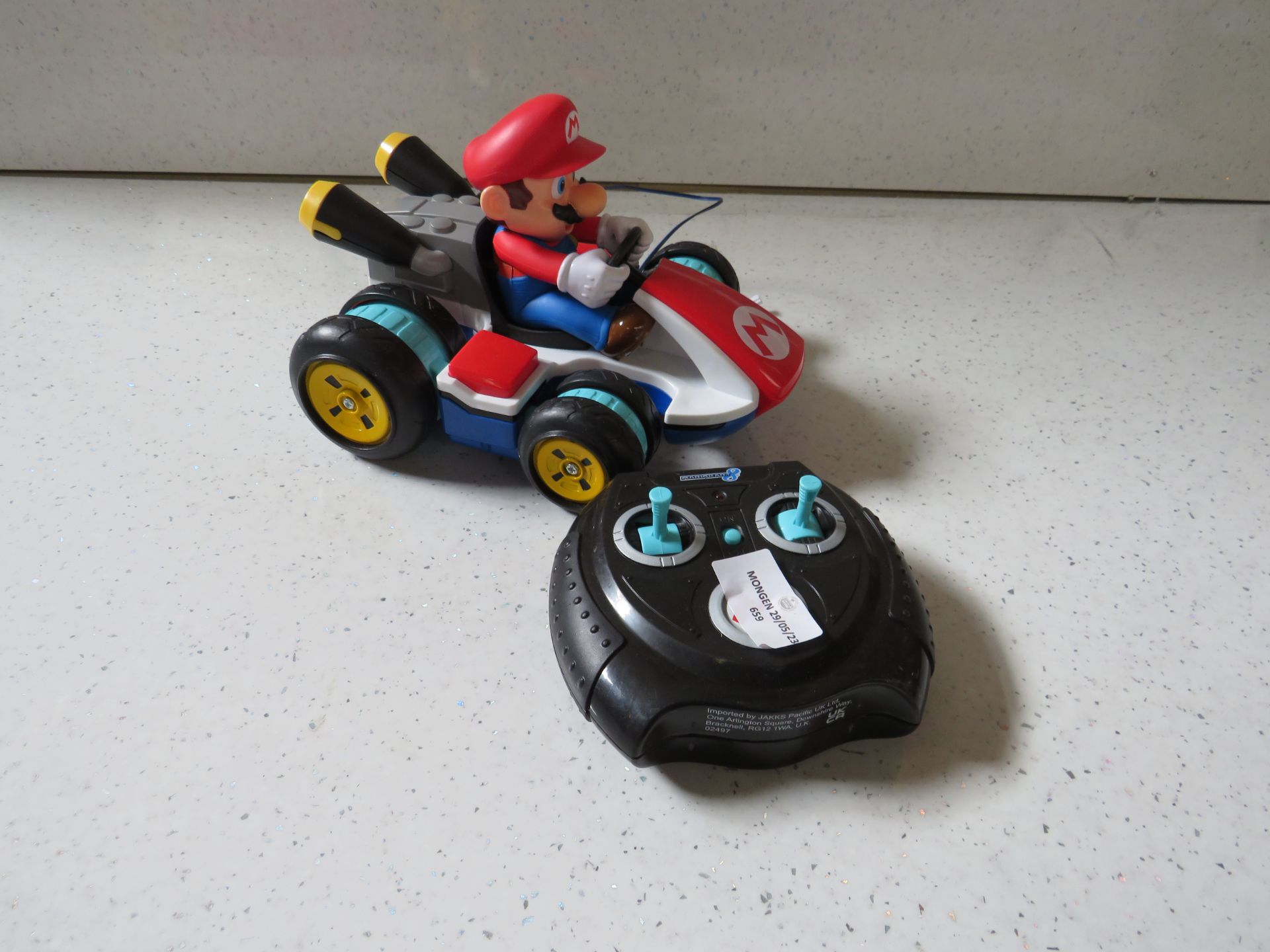 Super Mario - Mario Anti-Gravity RC Racer - Untested, Non Original Packaging.