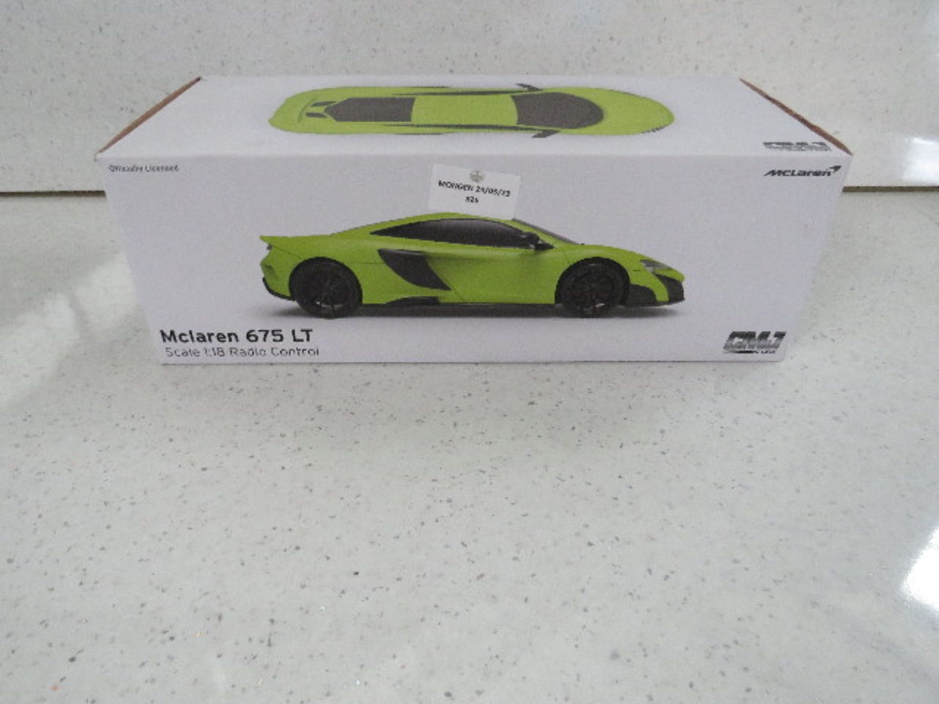 CMJ - McLaren 675LT 1:18 Scale RC Car - Untested & Boxed.