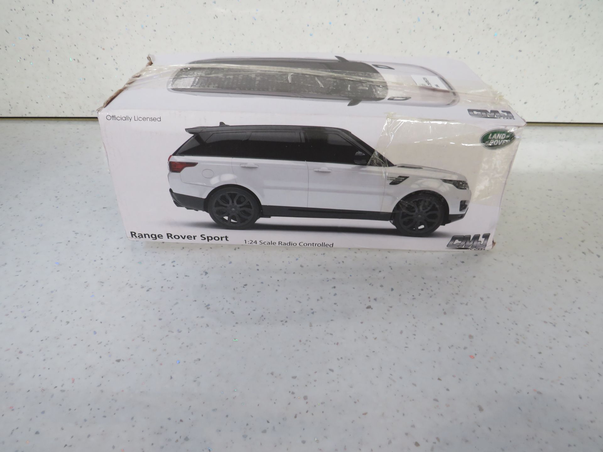 CMJ - Range Rover Sport 1:24 Scale RC Car - Untested, Box Damaged.