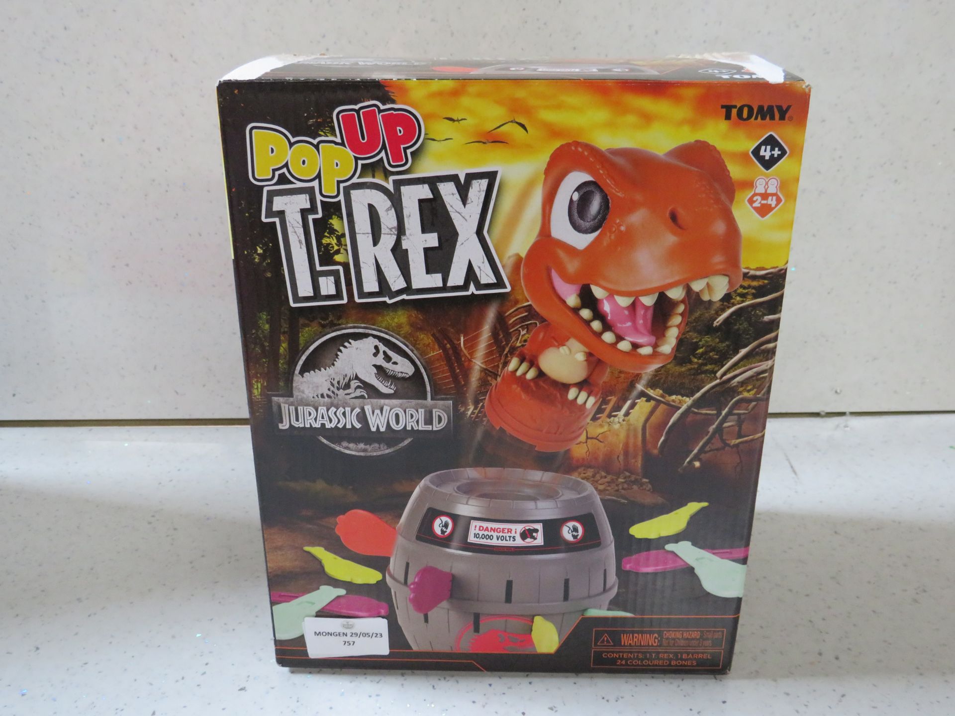 Pop-Up - Jurassic World T.Rex Game - Unchecked & Boxed.