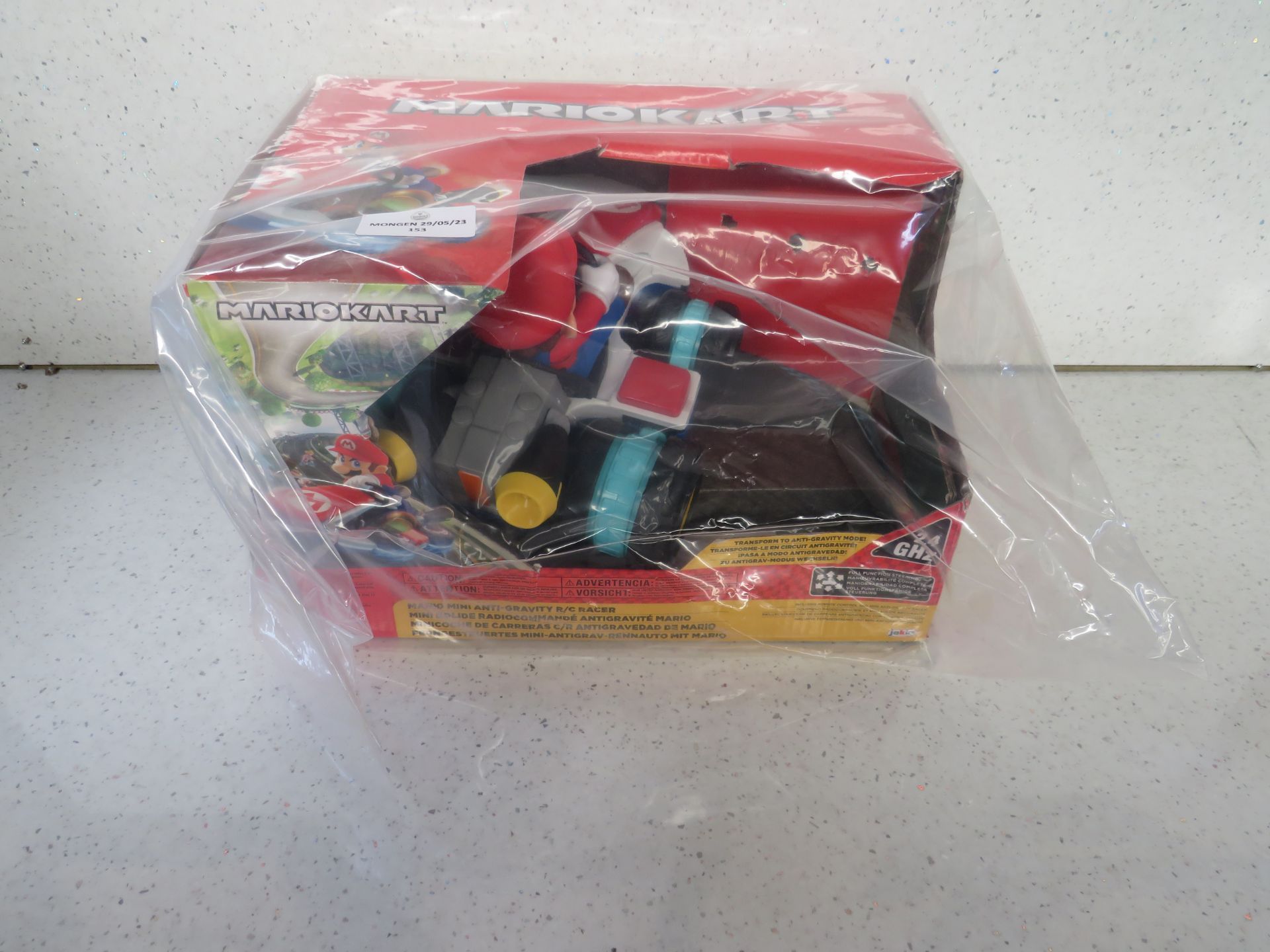 Mario Kart - Mario Anti-Gravity RC Racer - Unchecked & Packaged.