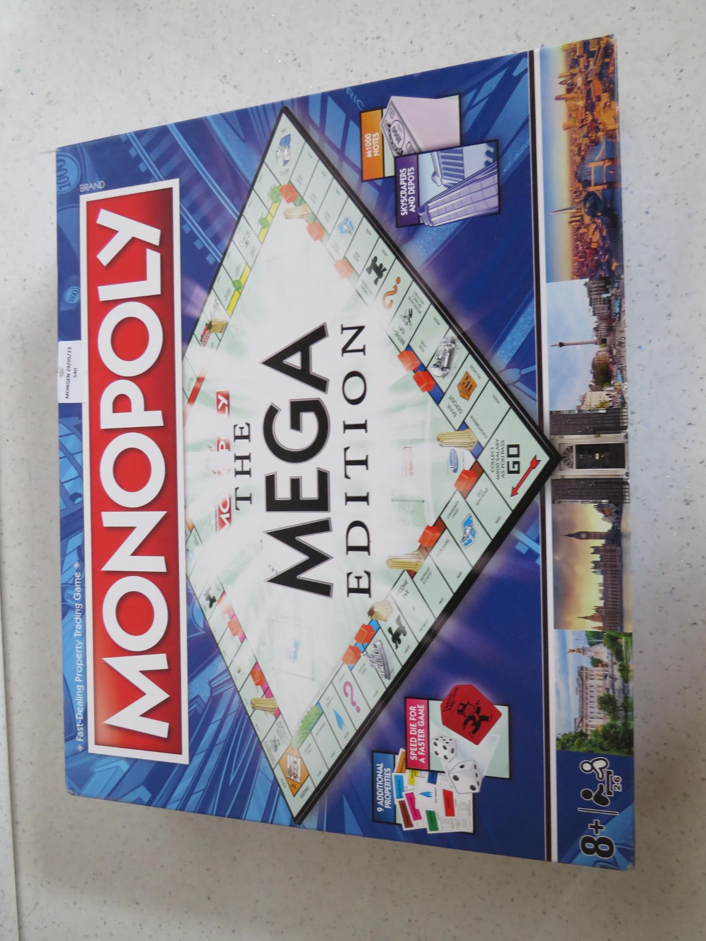 Hasbro - Monopoly The Mega Edition Family Board Game - Unchecked & Boxed.