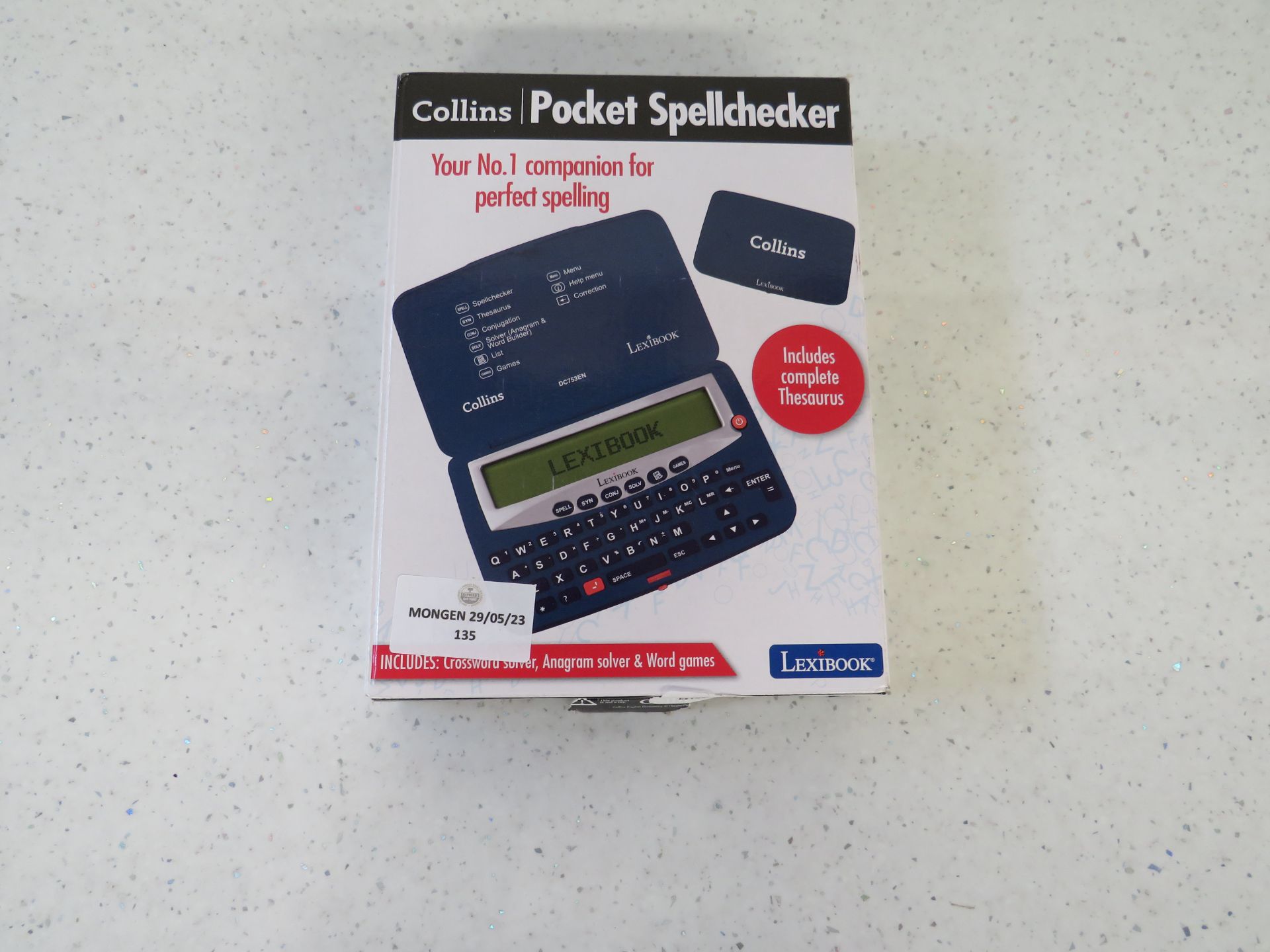 Lexibook - Collins Pocket Spellchecker - Unchecked & Boxed.