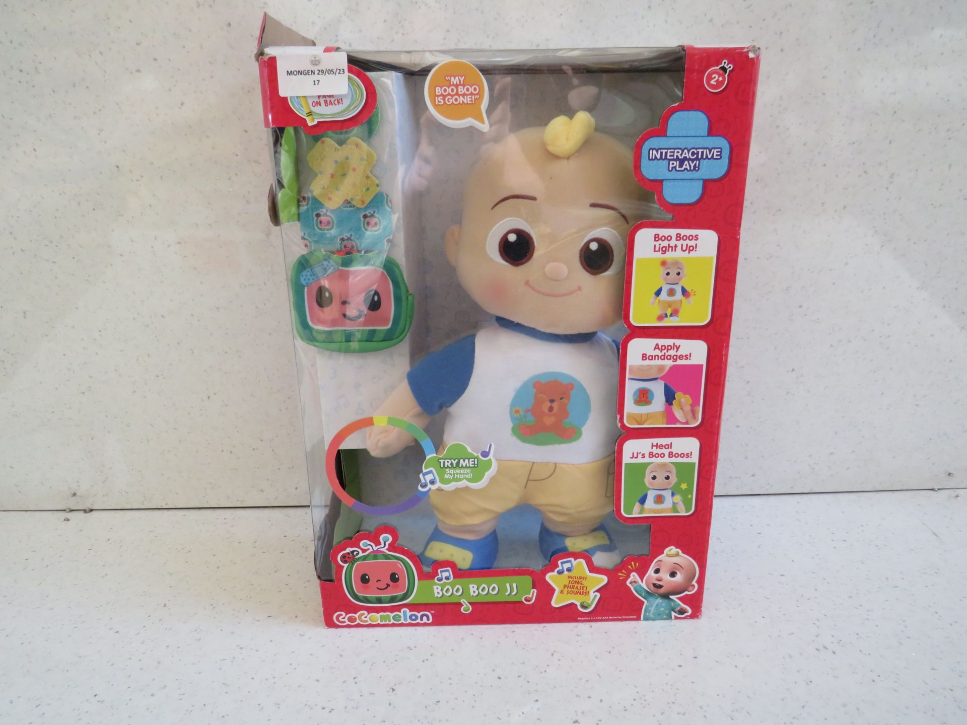 Cocomelon - Booboo JJ Interactive Doll - Unchecked & Boxed.