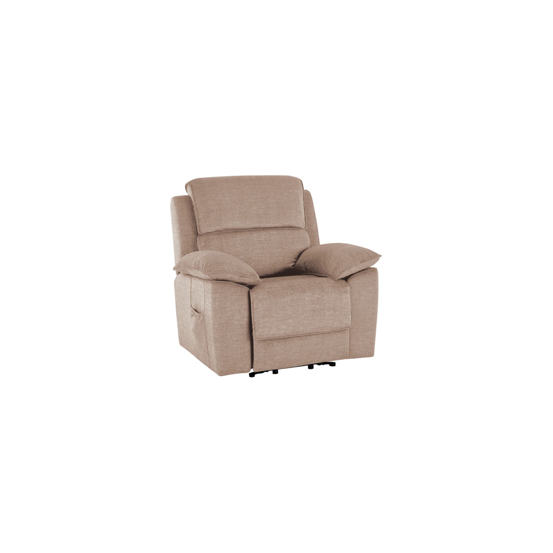 Oak Furnitureland Goodwood Electric Riser Recliner Armchair in Plush Beige RRP 949.99This lot of - Image 2 of 2