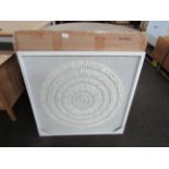Oak Furnitureland Ripples Stone Wall Art Shadow Box RRP 59.99 SpecificationsWidth: 80cmHeight: