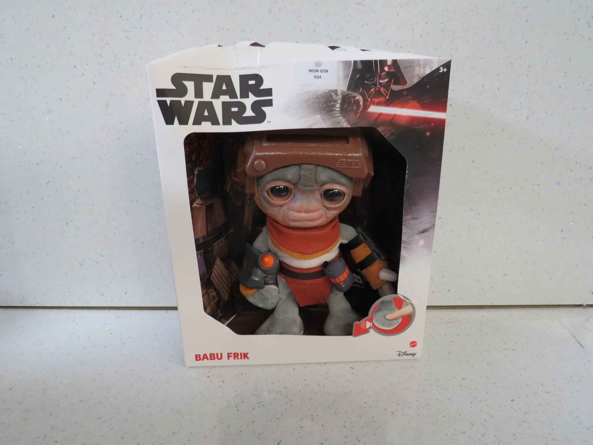 Starwars - Babu Frik Talking Plush Toy - Unchecked & Boxed.