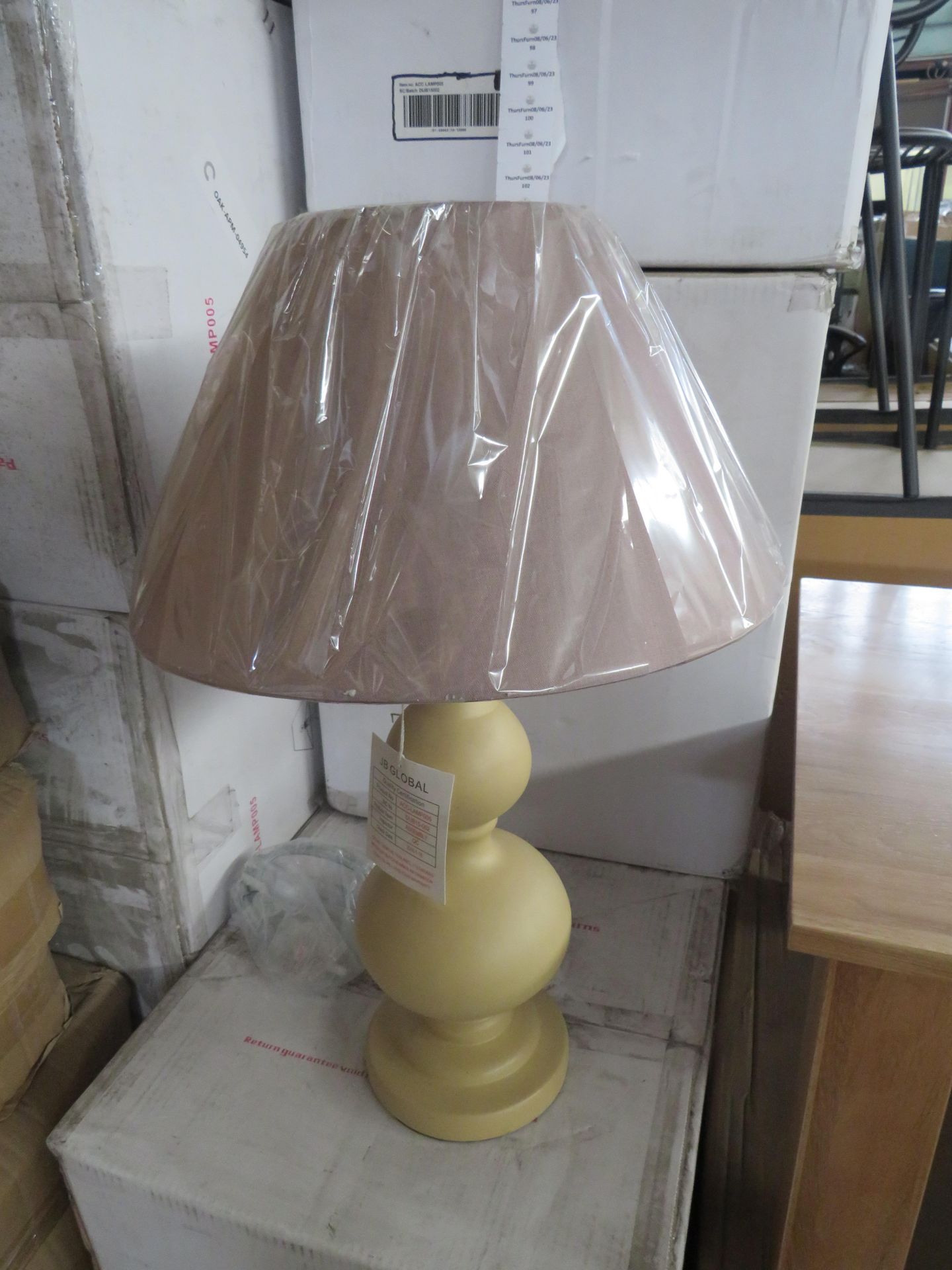 Oak Furnitureland Table Lamp 5 RRP 149.00 Making the most of light, This lamp features sphere-