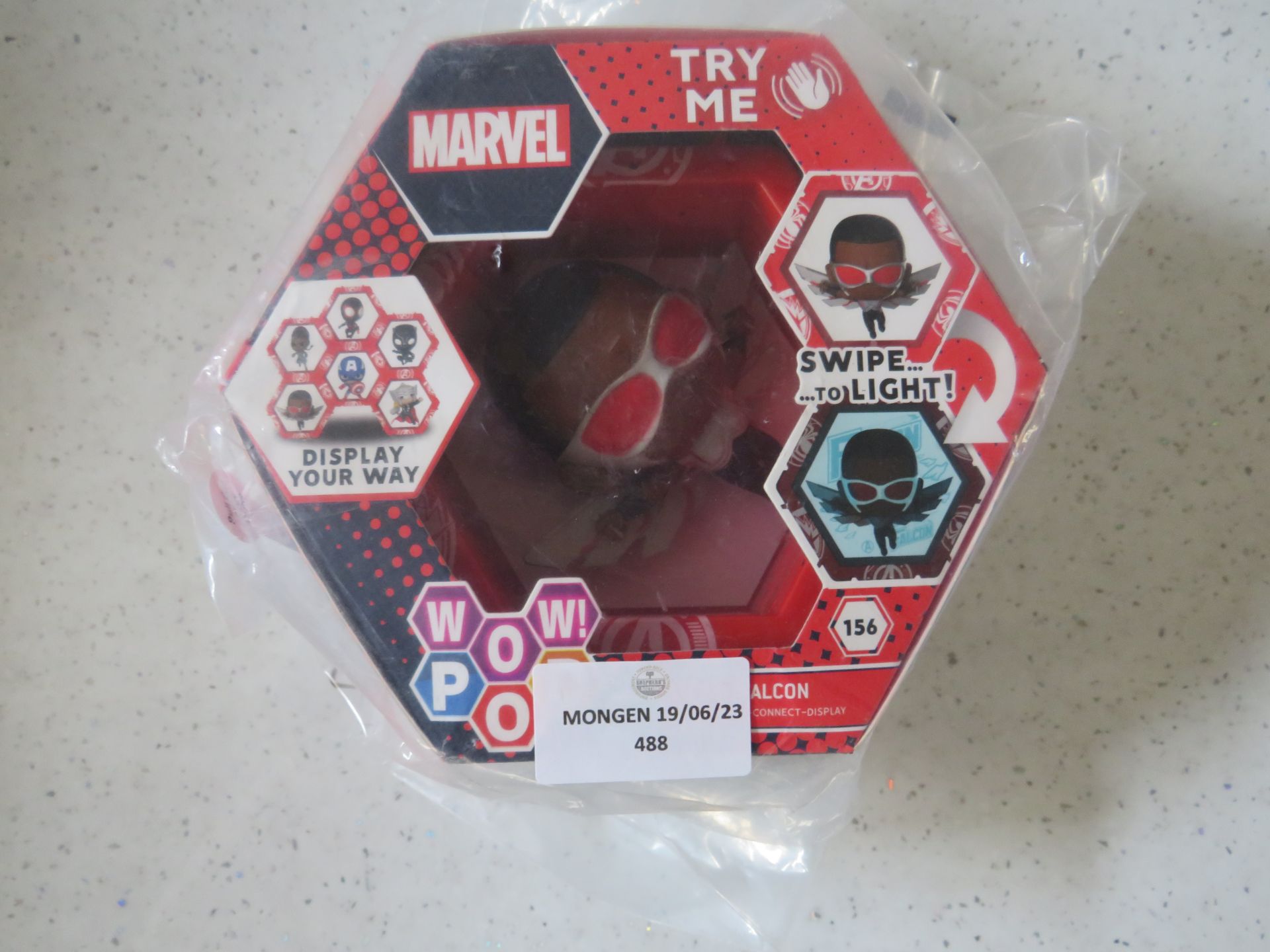 WowPod - Marvel Falcon - Unchecked & Boxed.