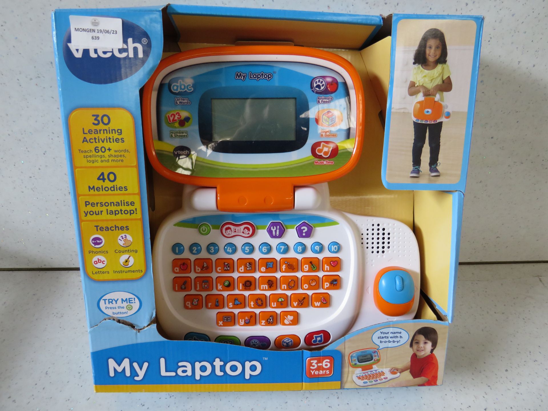 Vtech - My Laptop Educational Activities Laptop - Unchecked & Boxed.