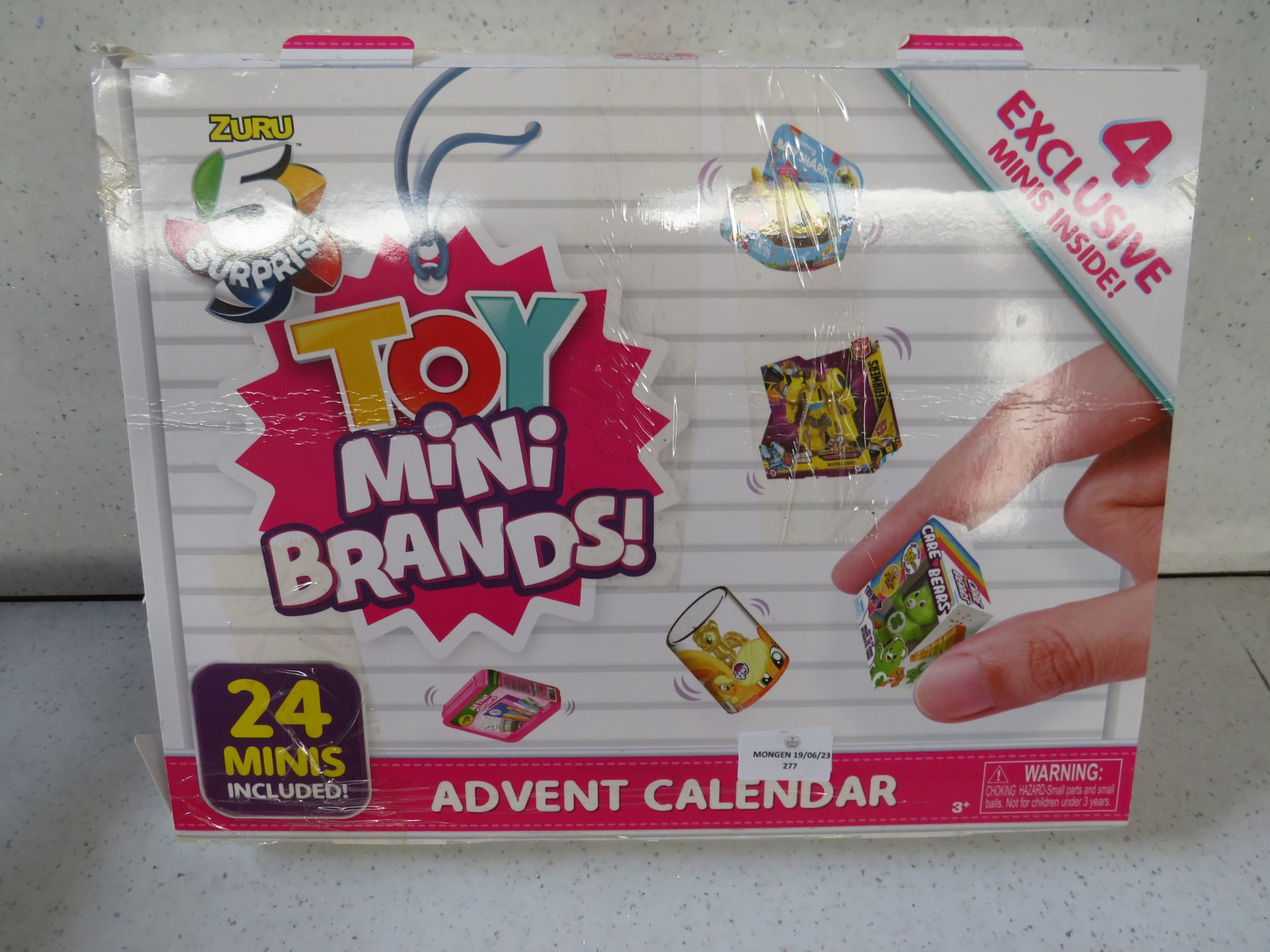 Zuru 5 Surprise - Toy Mini Brands Advent Calendar - Unchecked, Box Damaged.