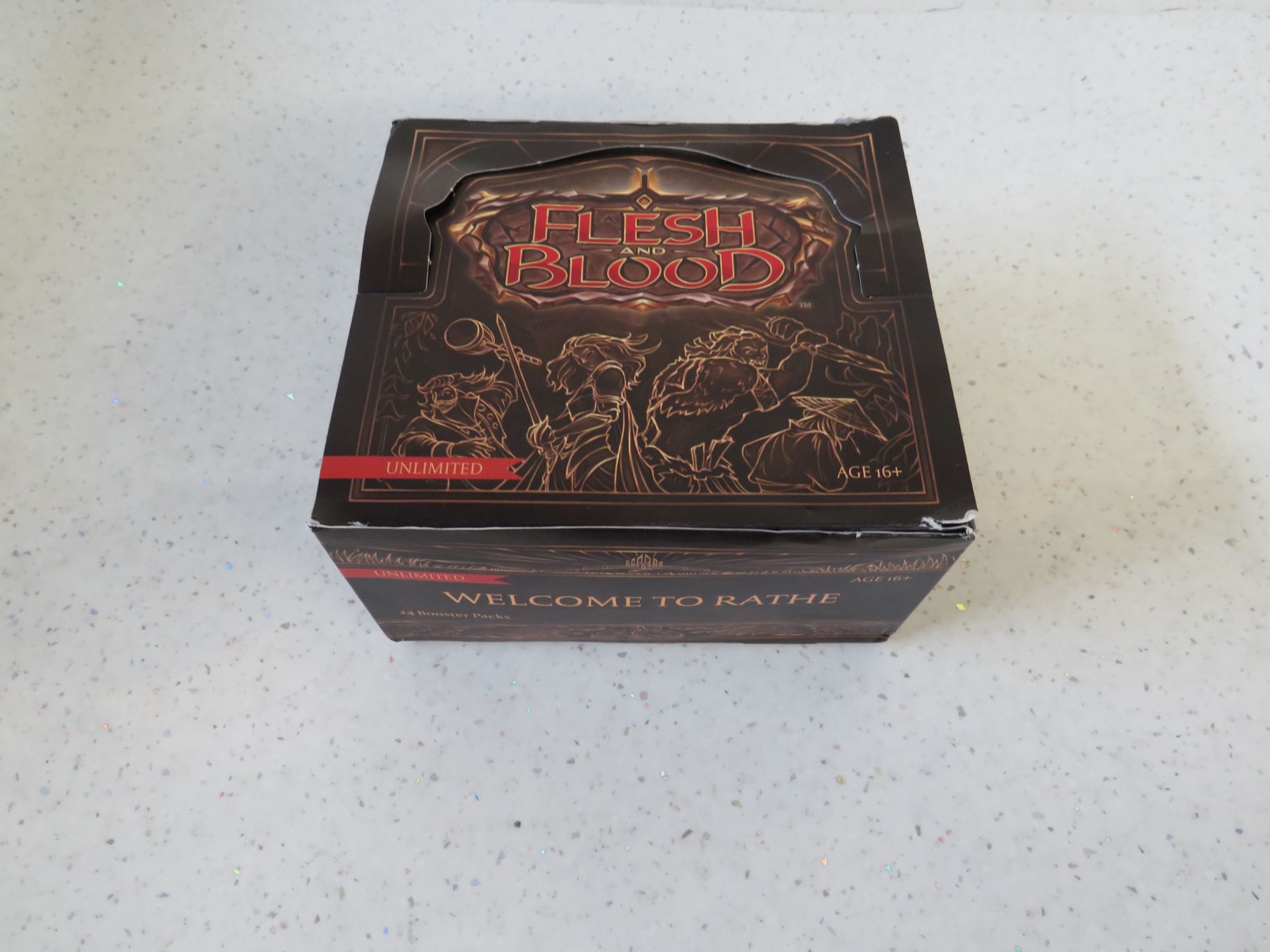 Flesh and Blood - Welcome To Rathe Unlimited Booster Box (24 Packs) - All Packs Opened. RRP ?118.