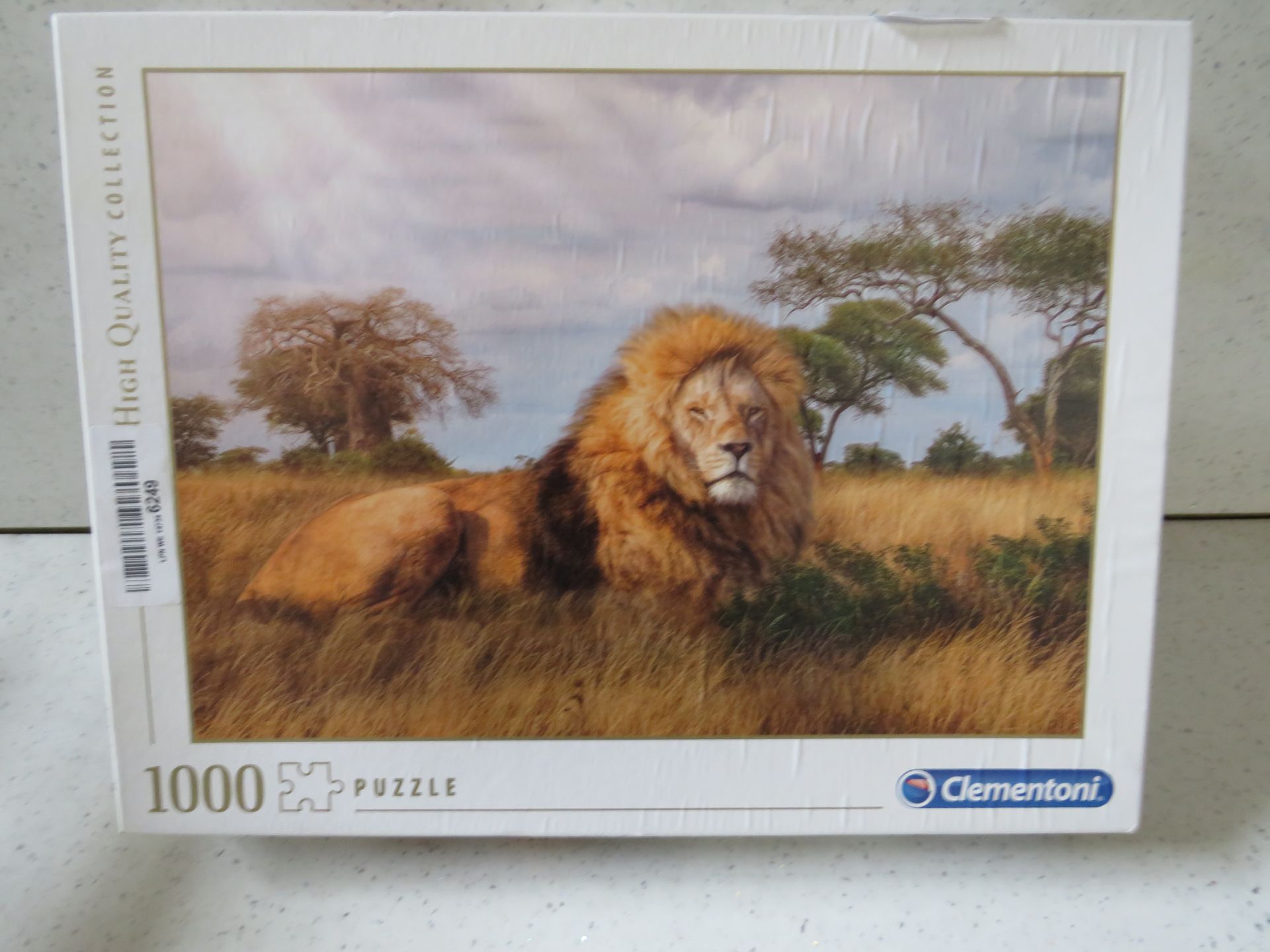 Clementoni - The King Lion 1000-Piece Puzzle - Unchecked & Boxed.