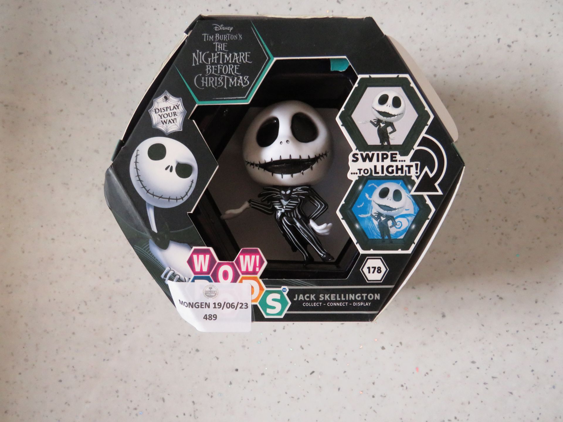 WowPod - Tim Burtons Nightmare Before Christmas Jack Skellington - Unchecked & Boxed.