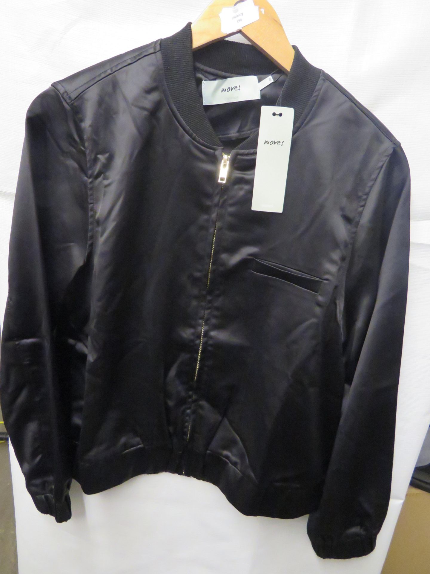 Moves Jacket Black Size 38 New