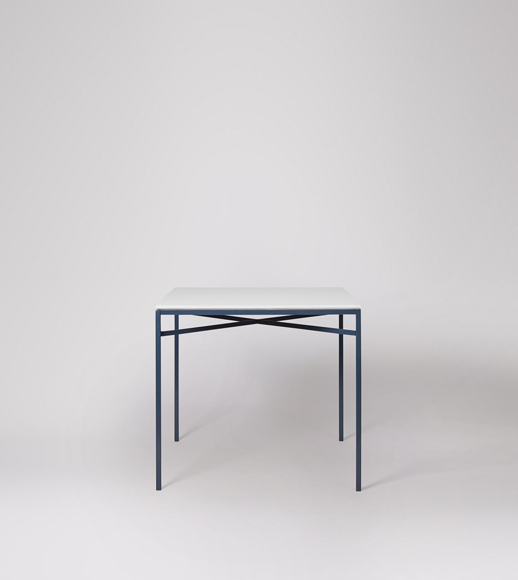 Swoon Docklands Dining Square Dining Table Navy and White RRP 199.00