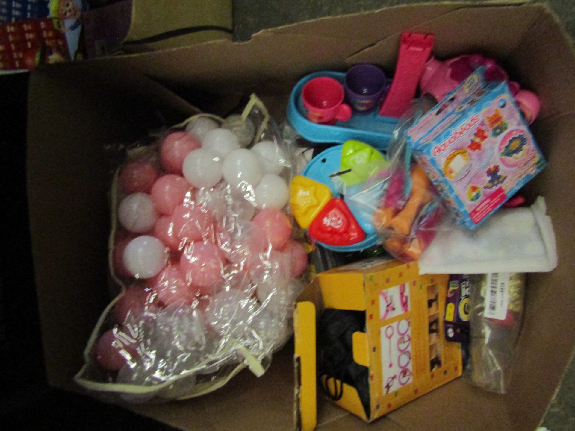 1x Box Containing Approx 5 Girls Toys - May Be Missing Parts/Accessories Or Packaging May Damaged,