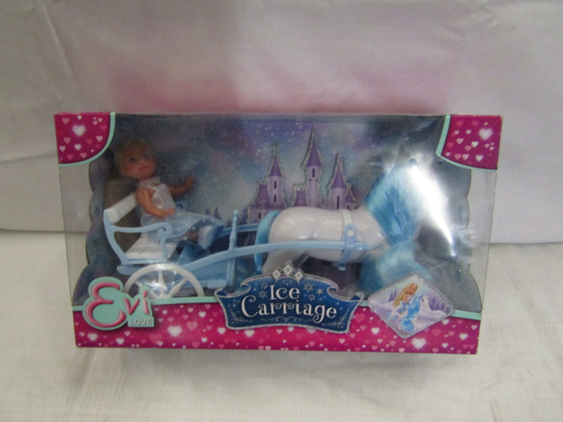 Evi Love - Ice Carriage Set - Looks In Good Condition & Boxed.