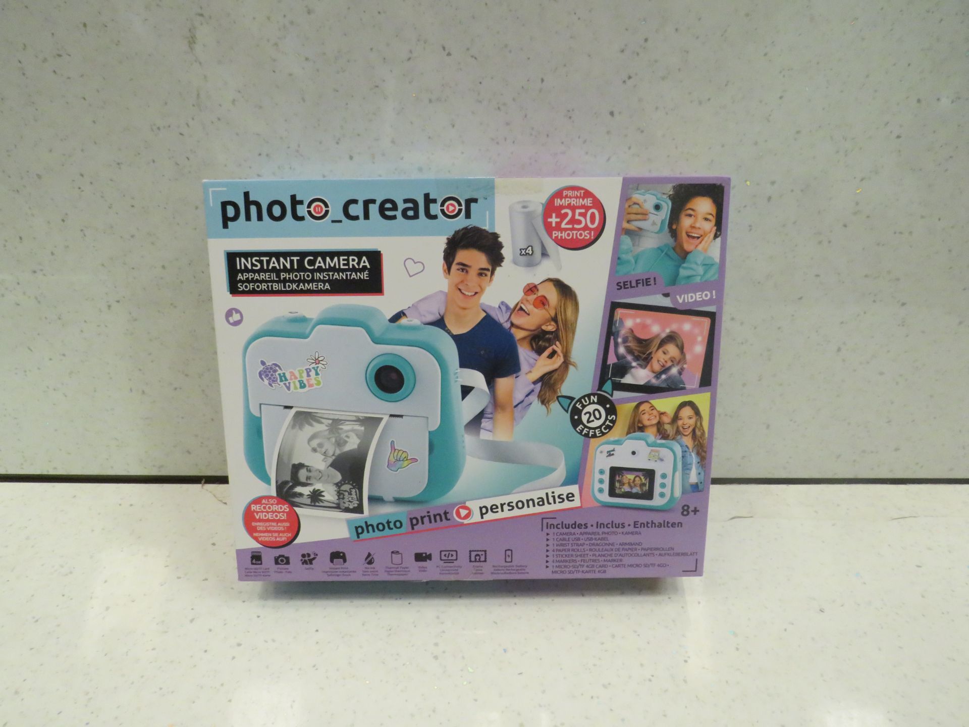Photo Creater - Instant camera ( Also records videos ) - Unchecked & Boxed.