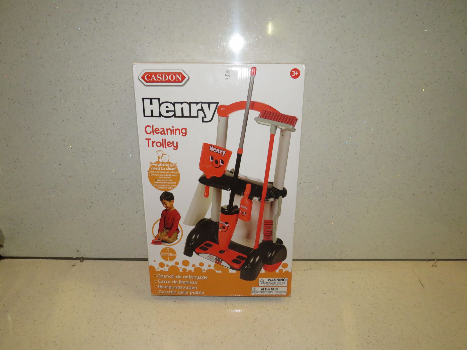 Casdon Henry cleaning trolly - Unchecked & Boxed.