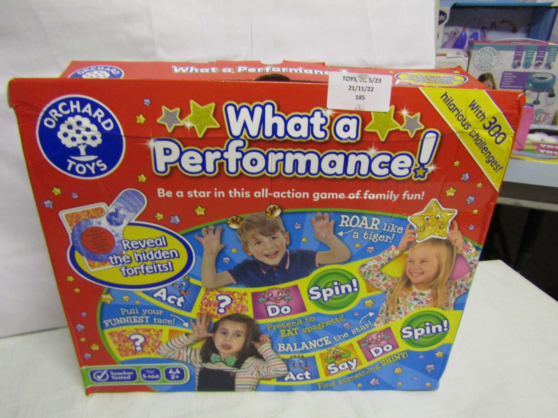 Orchard Toys - What a Performance Game - Unchecked, Box Damaged.