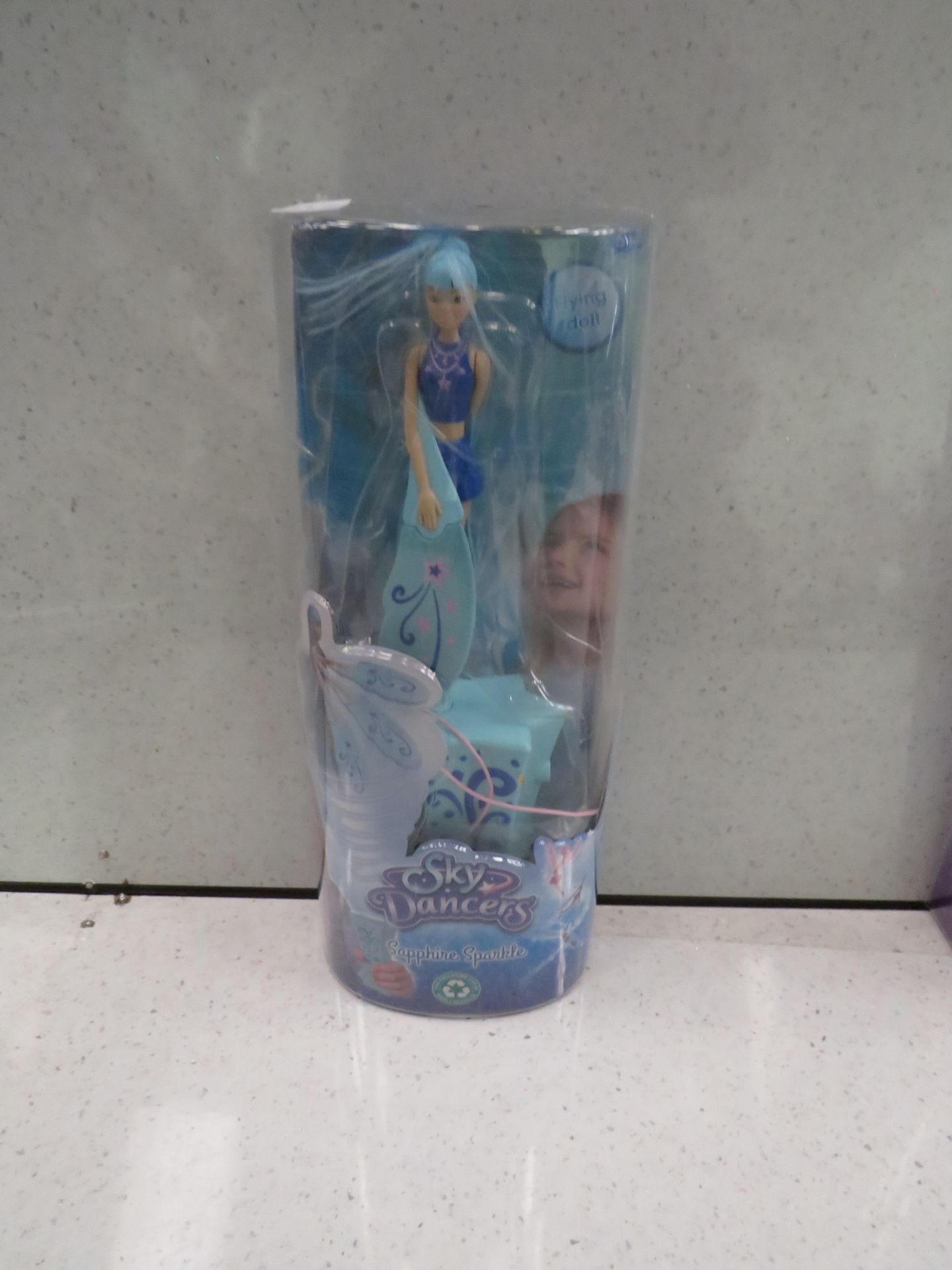 Sky dancers - Sapphire sparkle flying doll - Unchecked & Boxed.