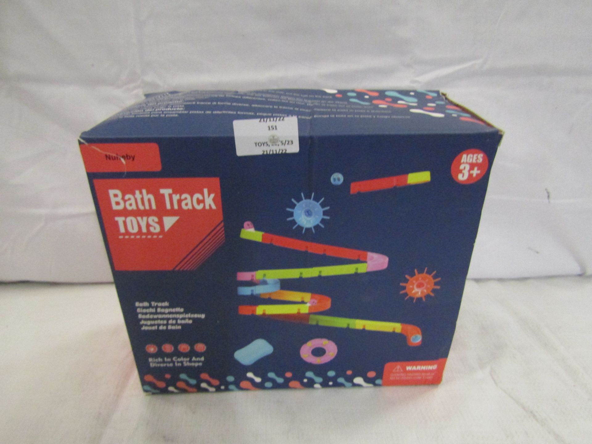 Nuheby - Bath Track Toys - Unchecked & Boxed.