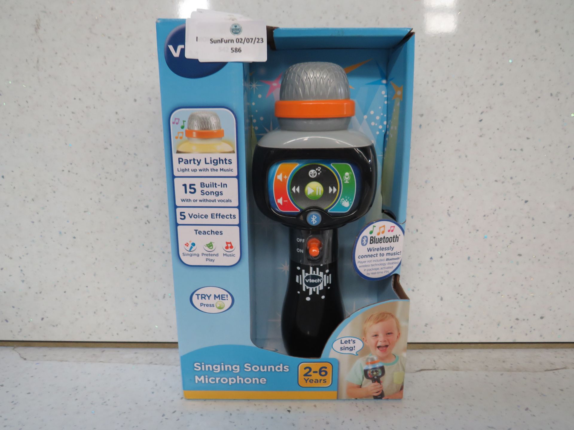 Vtech - Singing Sounds Microphone - Unchecked & Boxed.