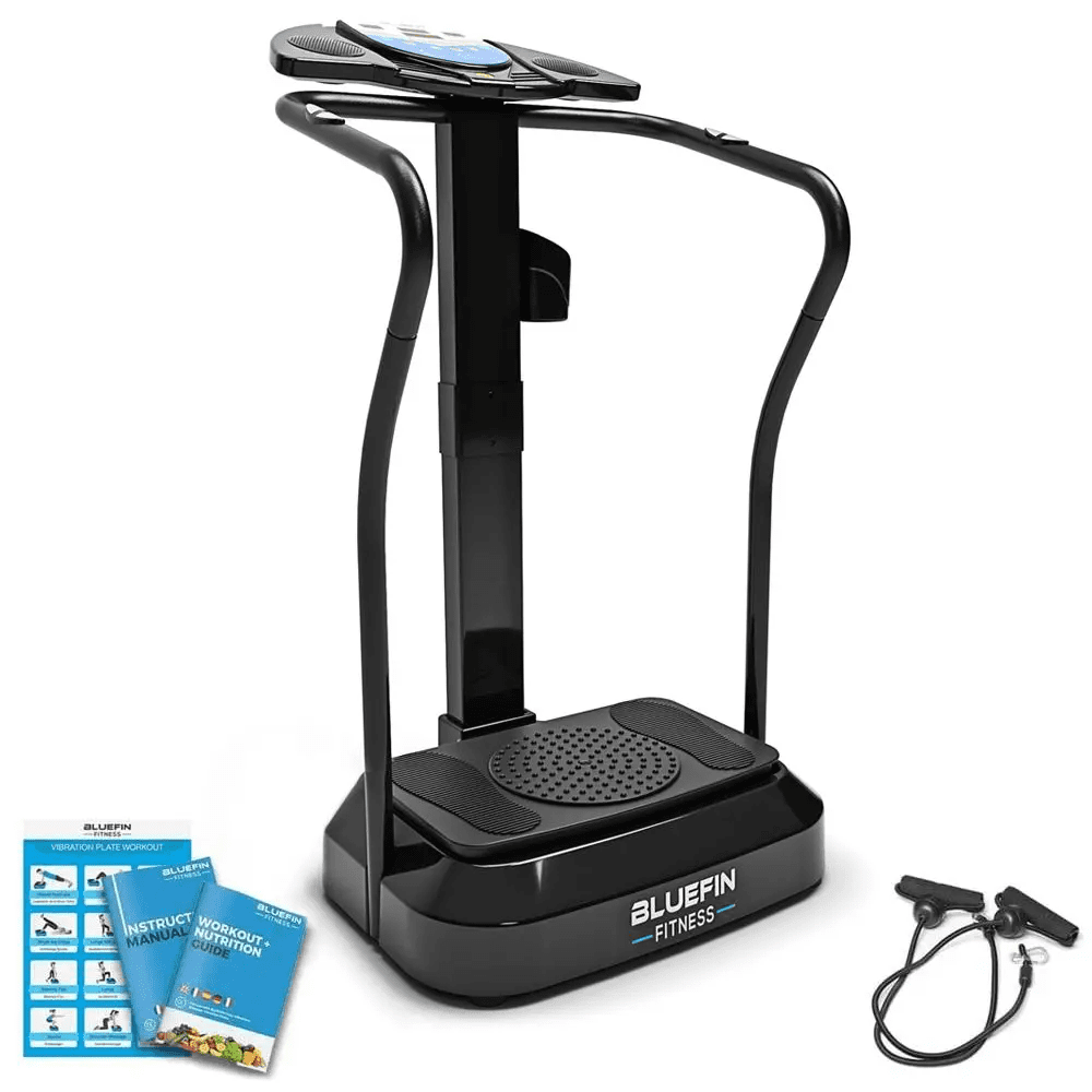 Auction of Exercise Equipment being Bluefin Fitness Vibration Plates, Foot Massager Machines, Dumbell Weight Sets, Apex Smart bikes