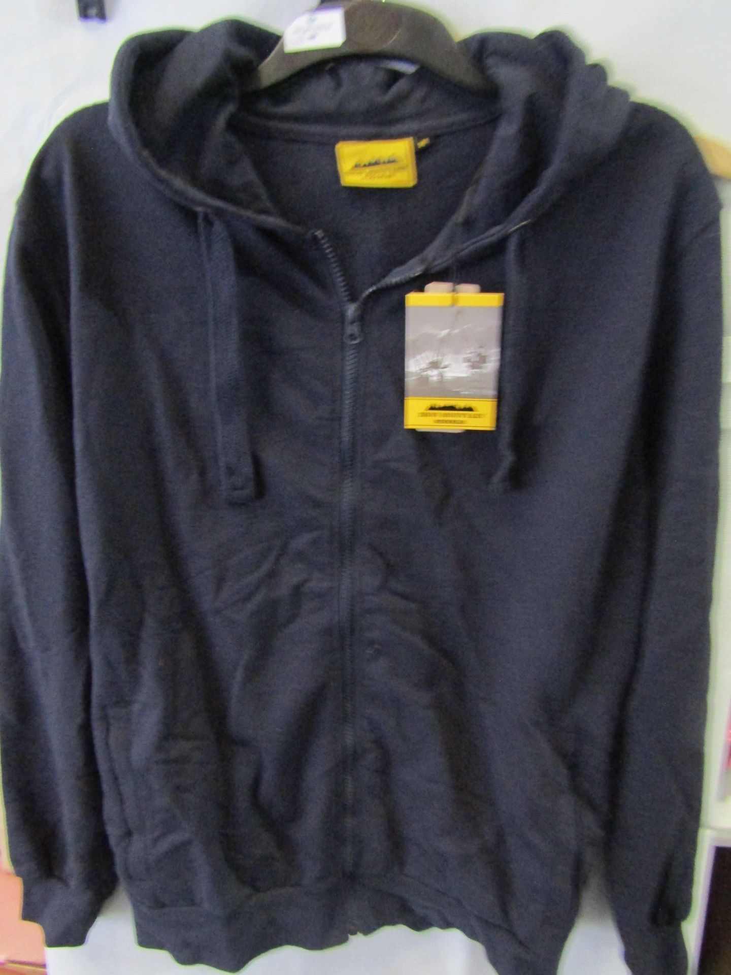 Iron Mountain Hooded Work Top Navy Size M