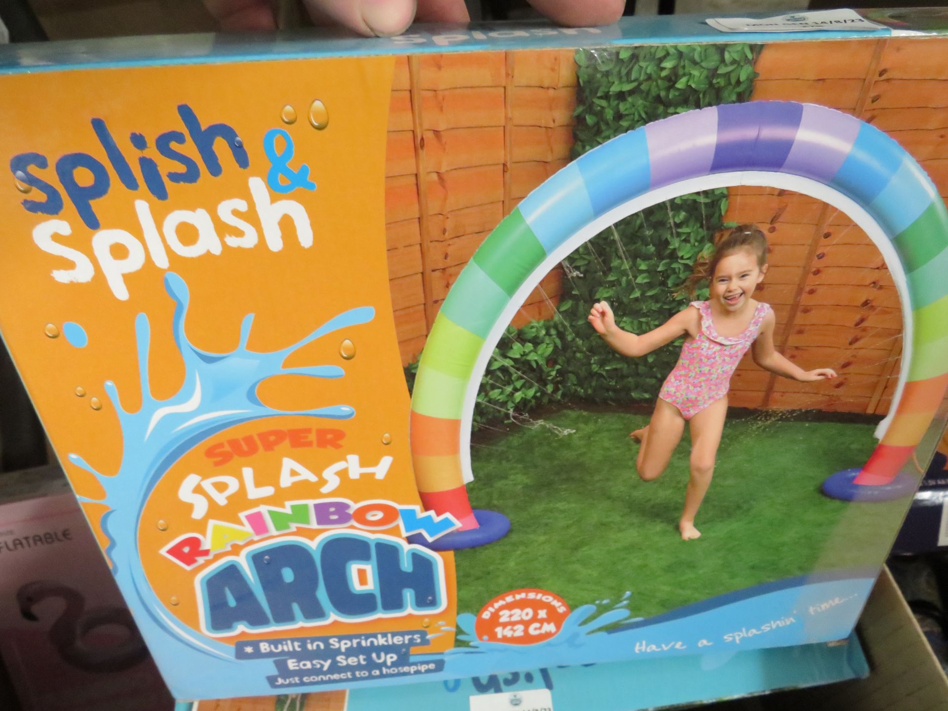 Splish & Splash - Super Splash Rainbow Arch - Unchecked & Boxed.