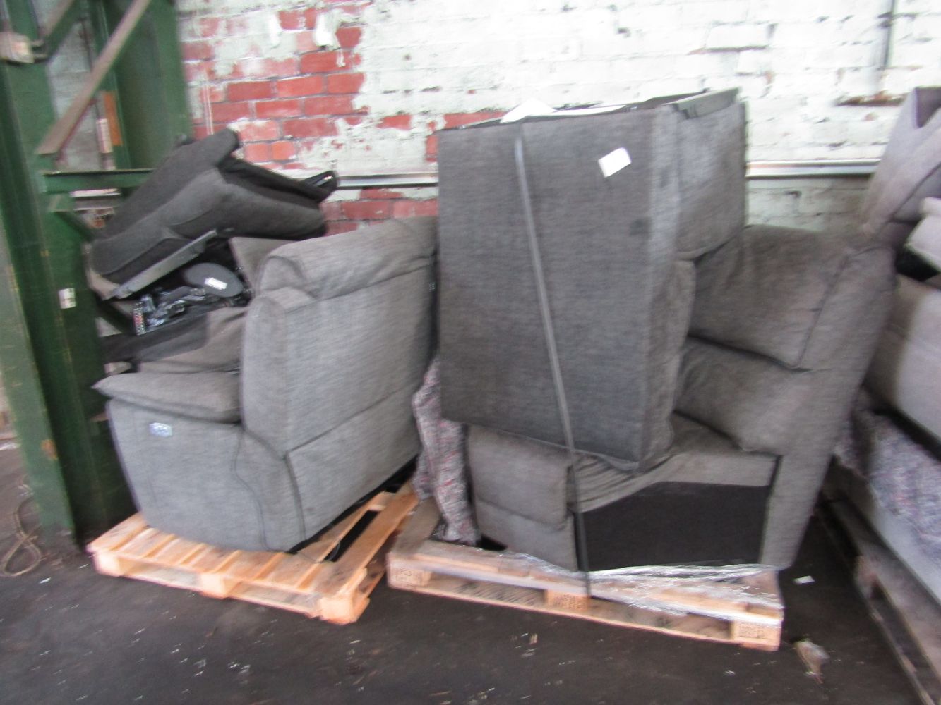 New lots added Friday night Upcyclers B.E.R pallets of furniture returns from Swoon, Heals, Oak furniture land, cotswold co and more