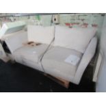 Oak Furnitureland Gainsborough 3 Seater Sofa in Minerva Silver with Slate Scatters RRP 1149.