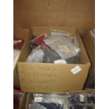 box of Mixed Amazon Shoes and and Clothing all new, consists of 10 shoes and 20 pieces of clothing