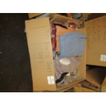 box of Mixed Amazon Shoes and and Clothing all new, consists of˜ 30 pieces of clothing including
