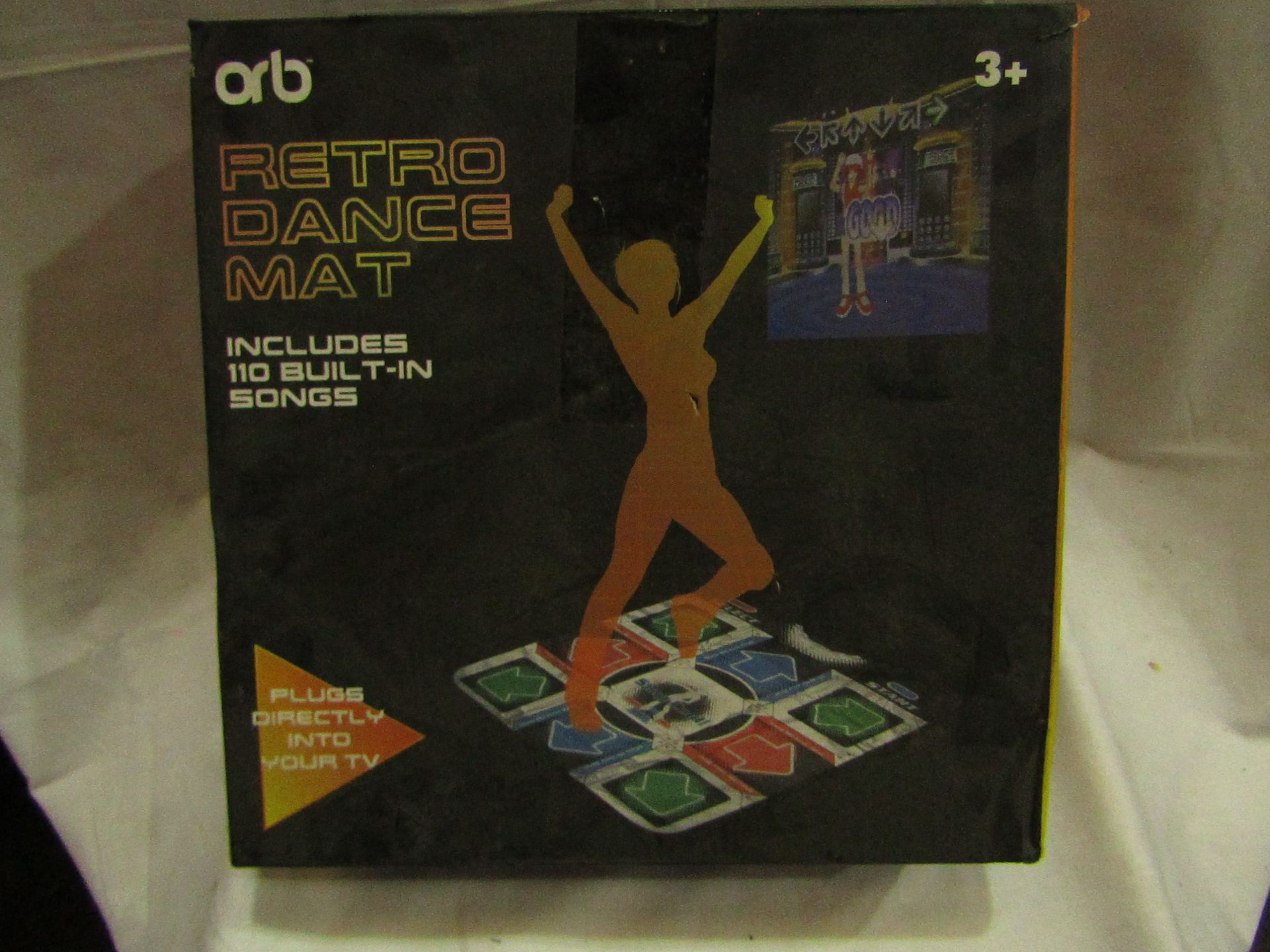 Retro Dance Mat Unchecked & Boxed