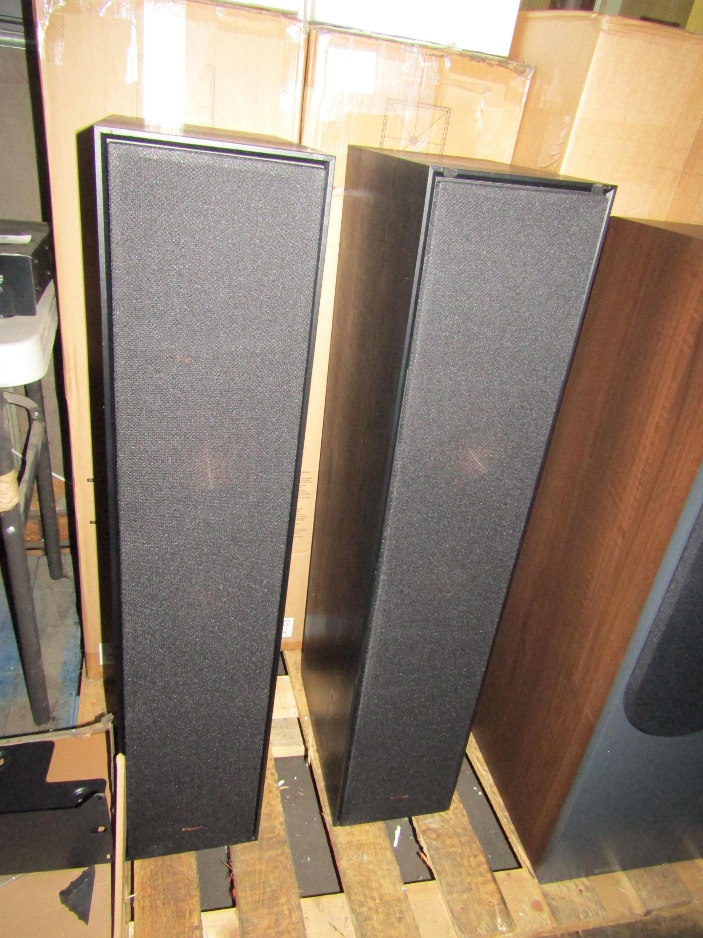 Klipsch R600F Black High end, HiFi quality floortstanding loudspeakers (pair), with original