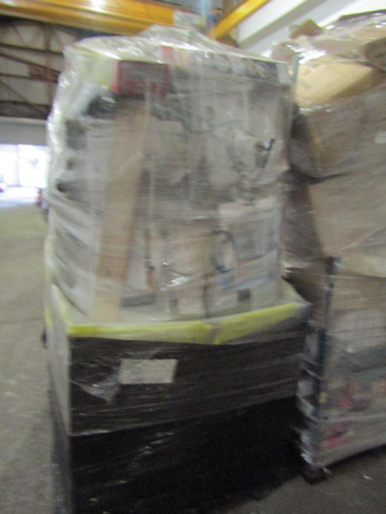 Warehouse clearance pallets and other customer returns/smashed screen TV's