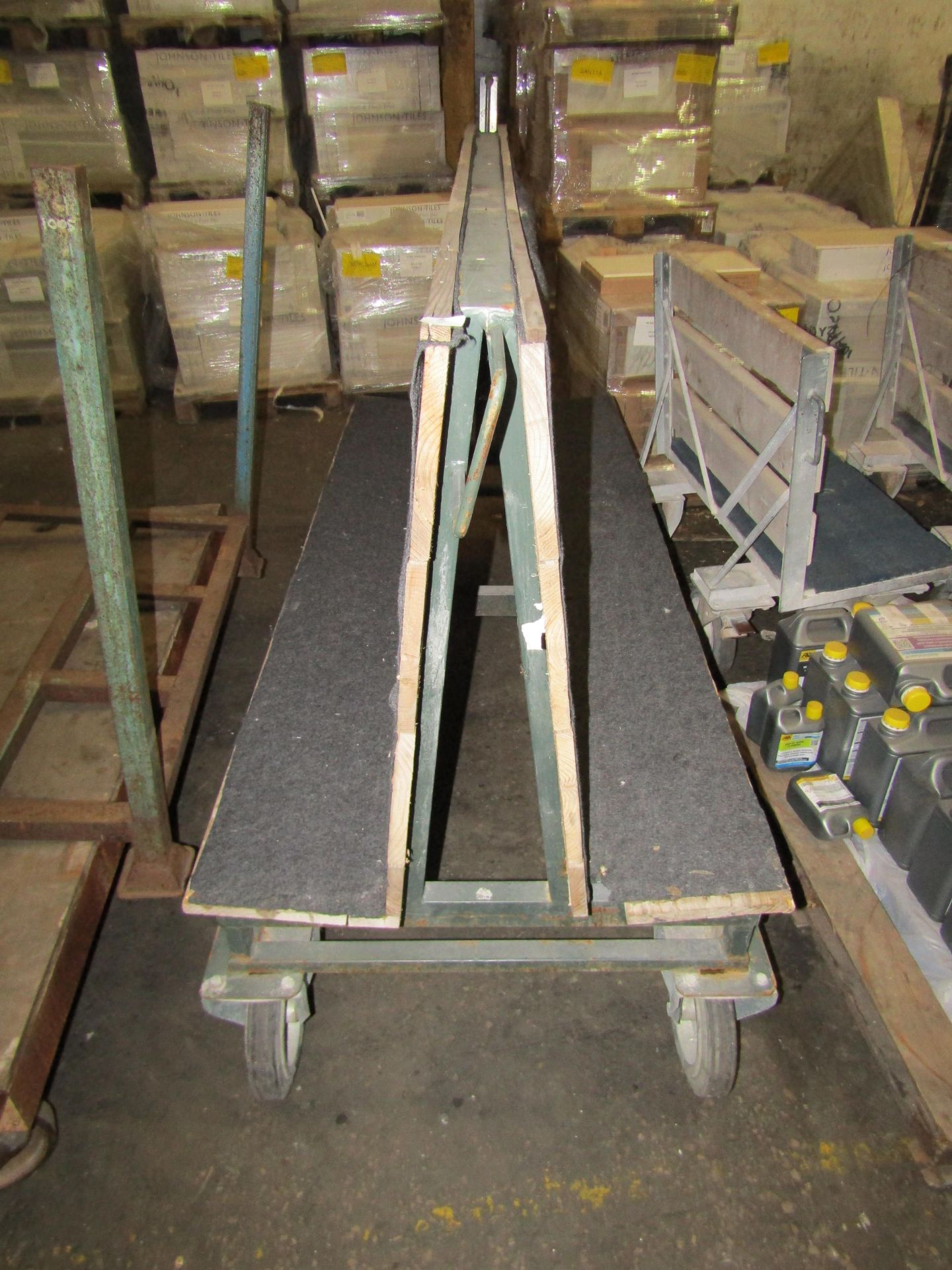 Metal A frame trolley