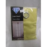 1x ED voile eyelet panal (suitable for use with rod or pole) - Unused & Packaged.