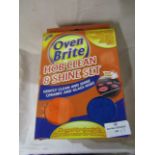 7 X Oven Brite Hob Clean & Shine Set New & Boxed