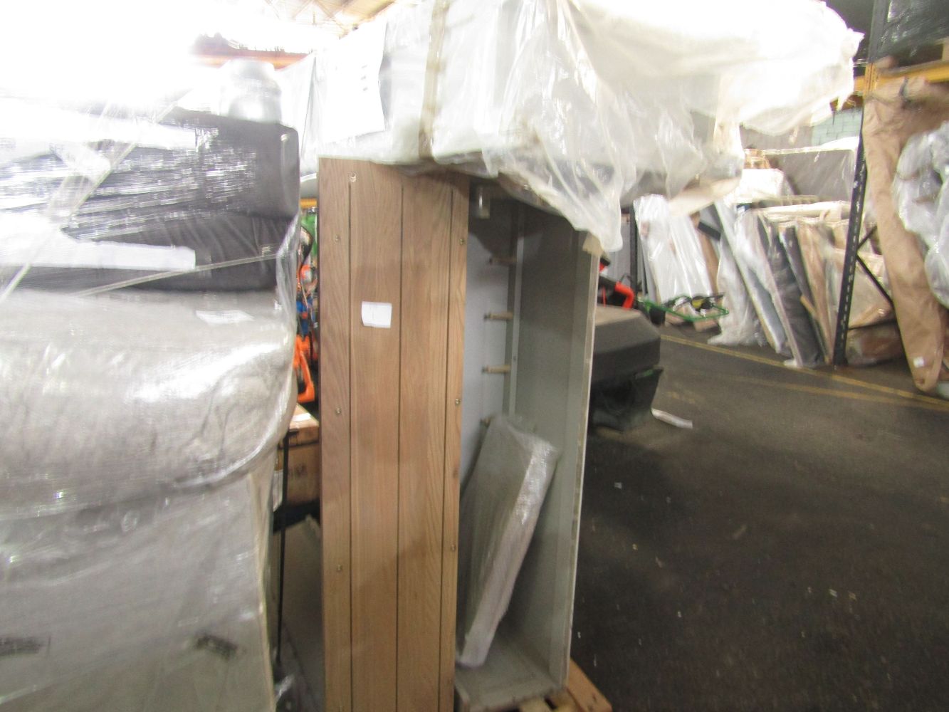 Upcyclers B.E.R pallets of customer return Sofas and furniture from Heals, Swoon, SCS, Oak furniture land and more