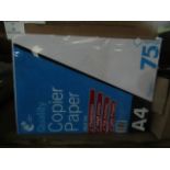 20x Chiltern Wove - A4 Copier Paper 75 Sheets 75gsm - Unused & Boxed.