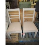 Gallery Direct Bronte Kitchen Dining Chair Taupe RRP 675.00