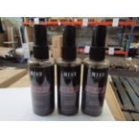 3x Beach London - WATERCOLOUR Temporary Pink Hair Colour Spray Made From Beetroot - New & Packaged.