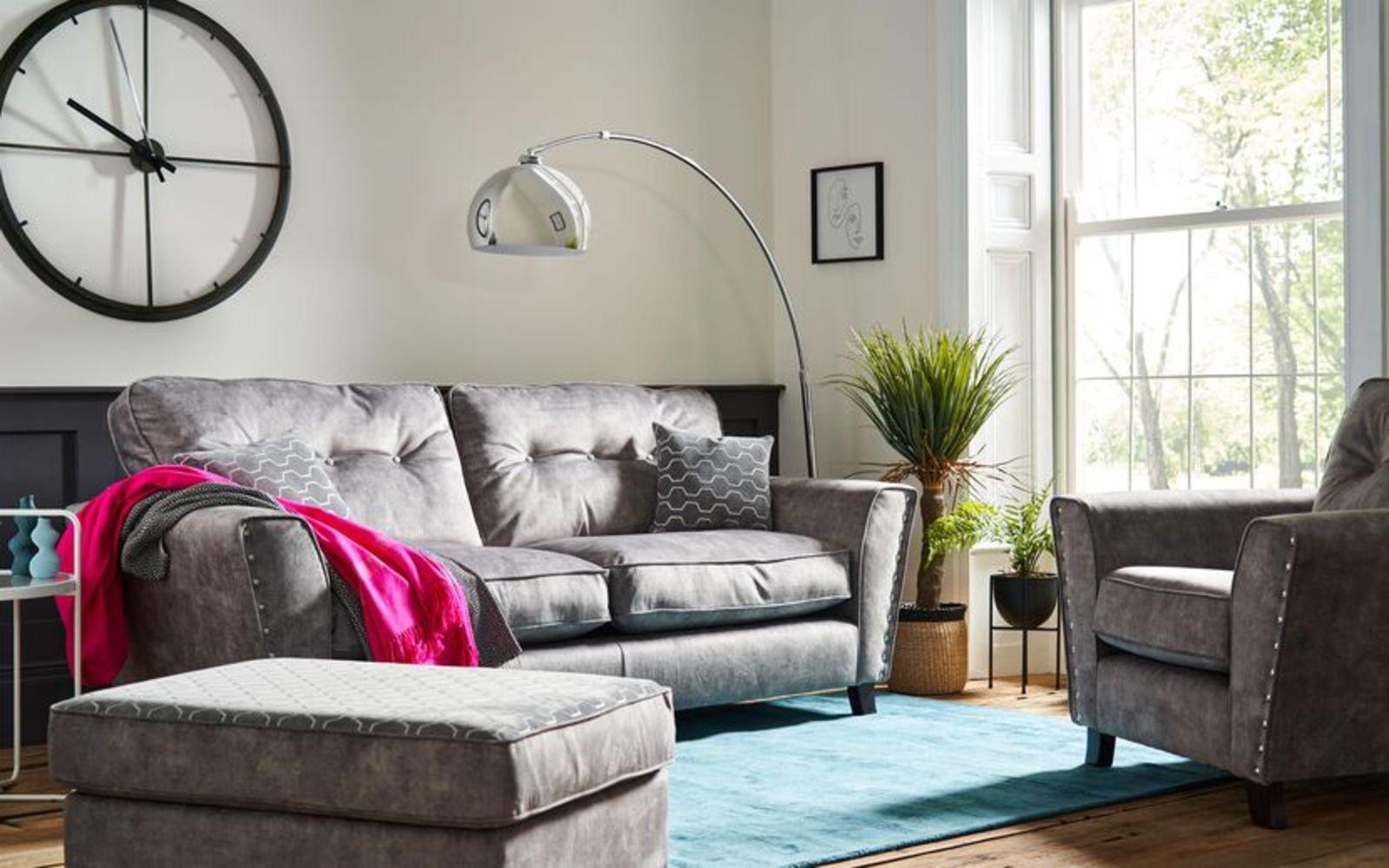 Over 59 lots of Sofas, footstools and Armchairs at up to 85% off RRP from SCS, Oak furniture land, John Lewis and more