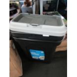 2x Large Pet Food Containers With Lids - Good Condition.