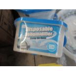 3x Ocean Scented Disposible Dehumidifiers - Packaged.