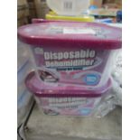 4x Lavender Scented Disposible Dehumidifiers - Packaged.