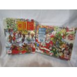 2 X 1000 Piece Christmas Jigsaws Size 70 X 50 CM new & Sealed